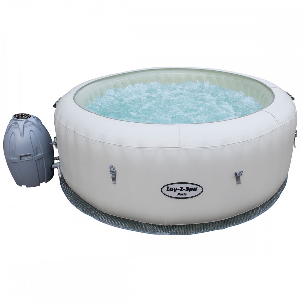 Lay-Z-Spa Paris (2021) Hot Tub with Built In LED Lights – Best ...