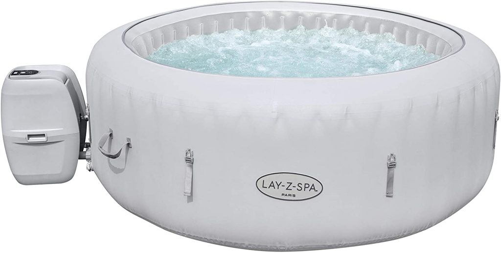 LayZSpa Paris (2021) Hot Tub with Built In LED Lights Best